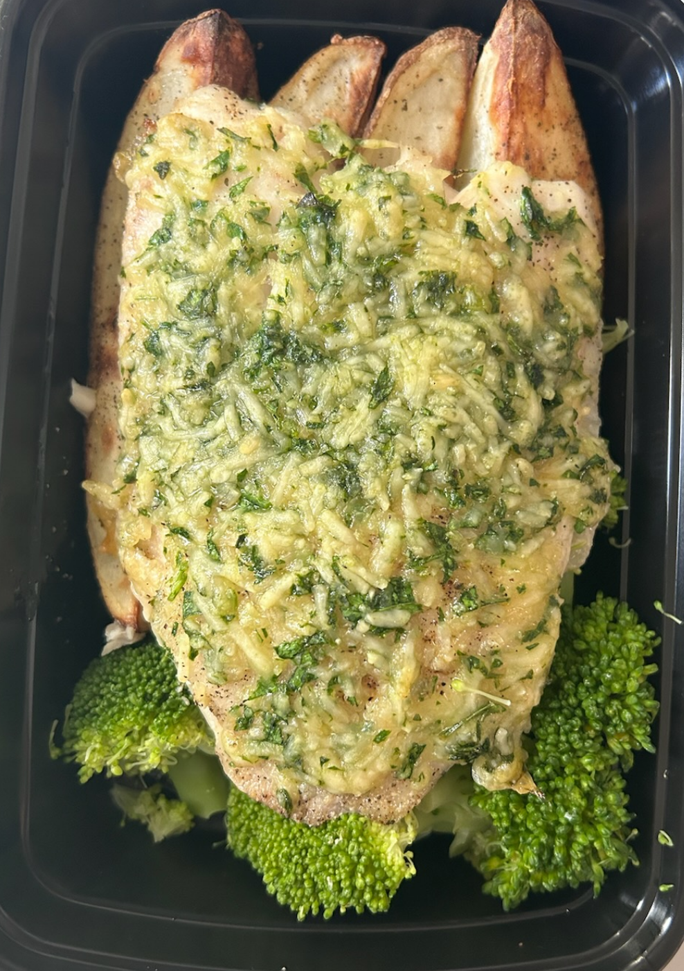 Parmesan Crusted Tilapia