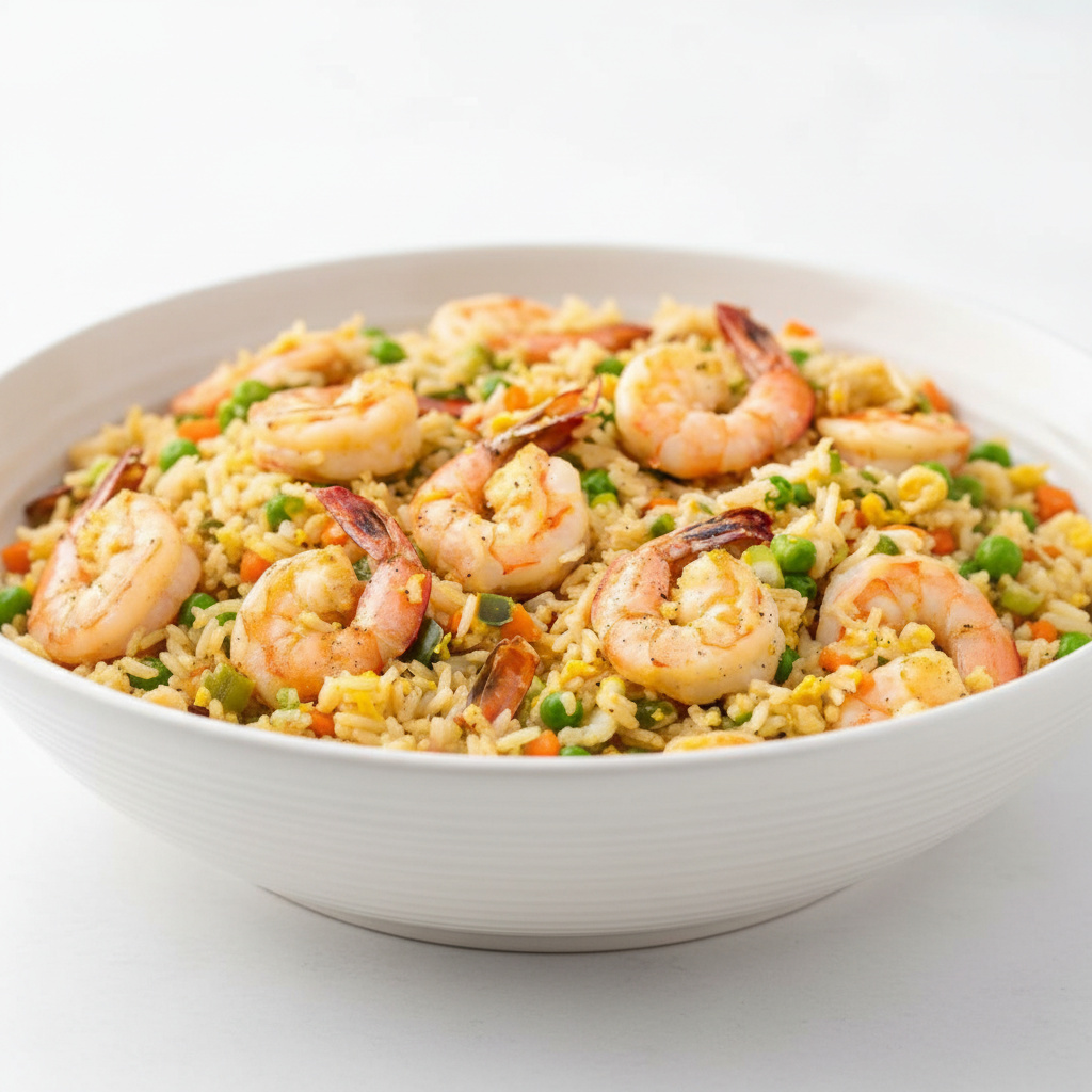 Shrimp Fried Cauliflower Rice