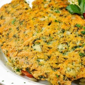 Garlic Parmesan Crusted Tilapia