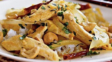 Curried Chicken & Cashews