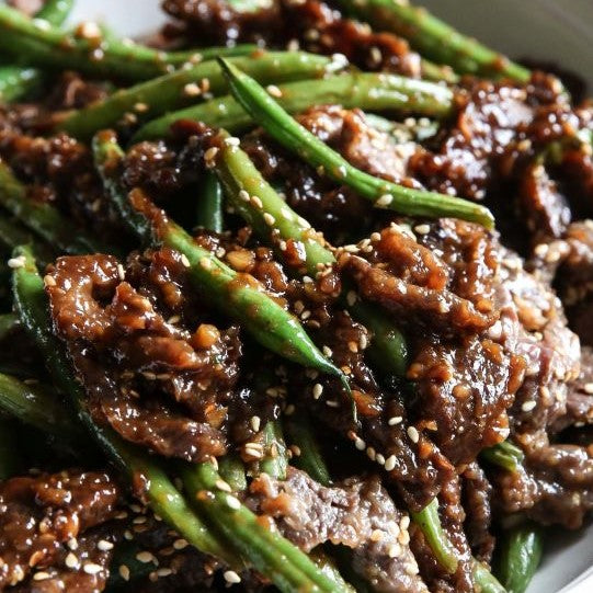 Ginger-Sesame Beef Stir Fry