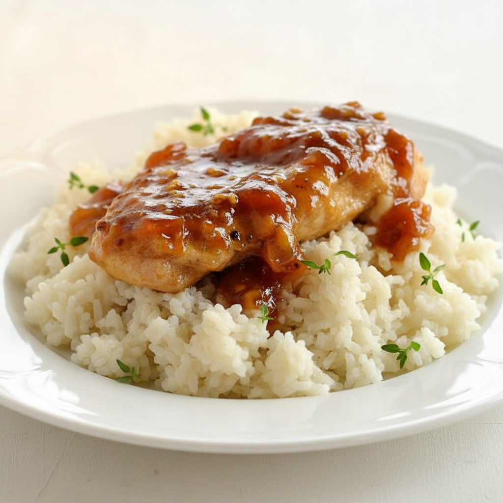 Apricot Glazed Chicken