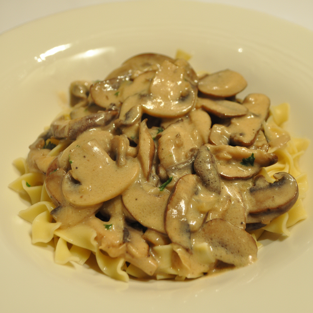 Mushroom Stroganoff