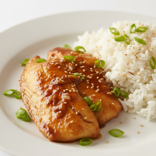 Sesame Ginger Roasted Tilapia