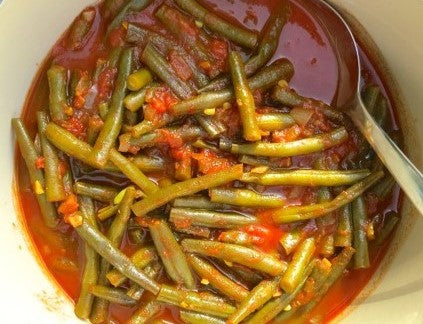 Green Bean Stew. Healthy Meals Delivered