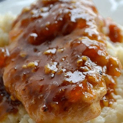 apricot chicken. Meals delivered to you.