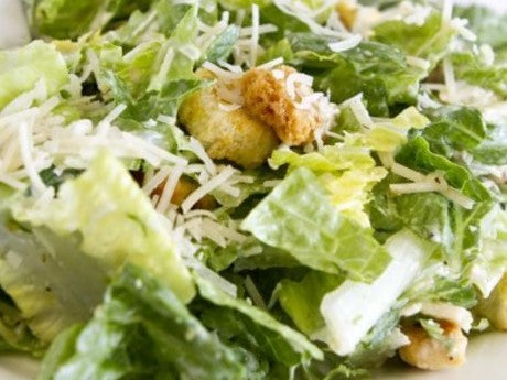 Ceasar Salad. One of our healthy salads