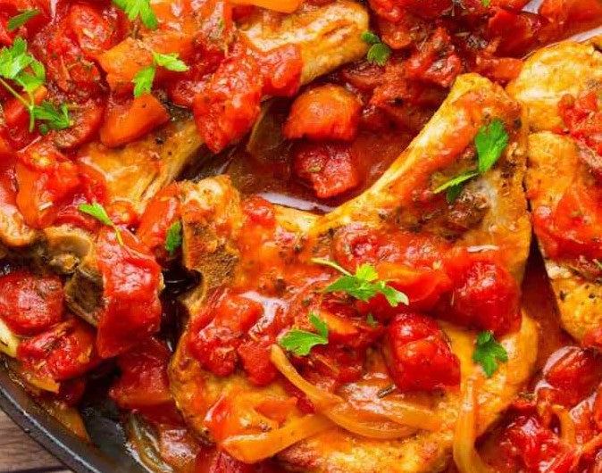 Pork Chop Pizzaiola