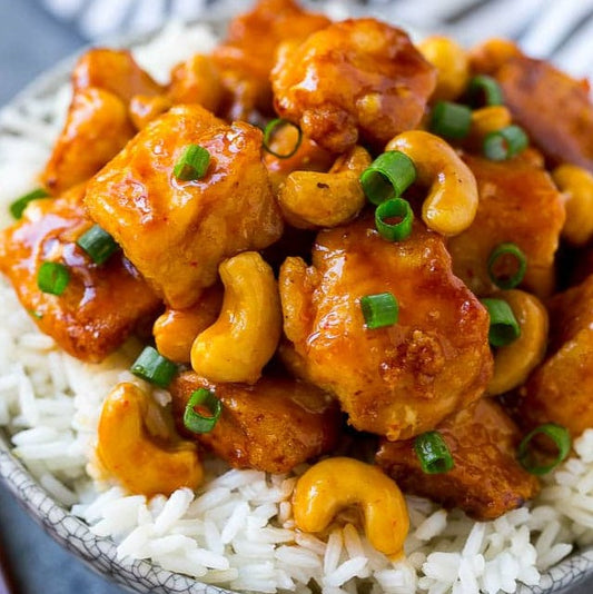 Sweet Chili Cashew Chicken-Low Carb
